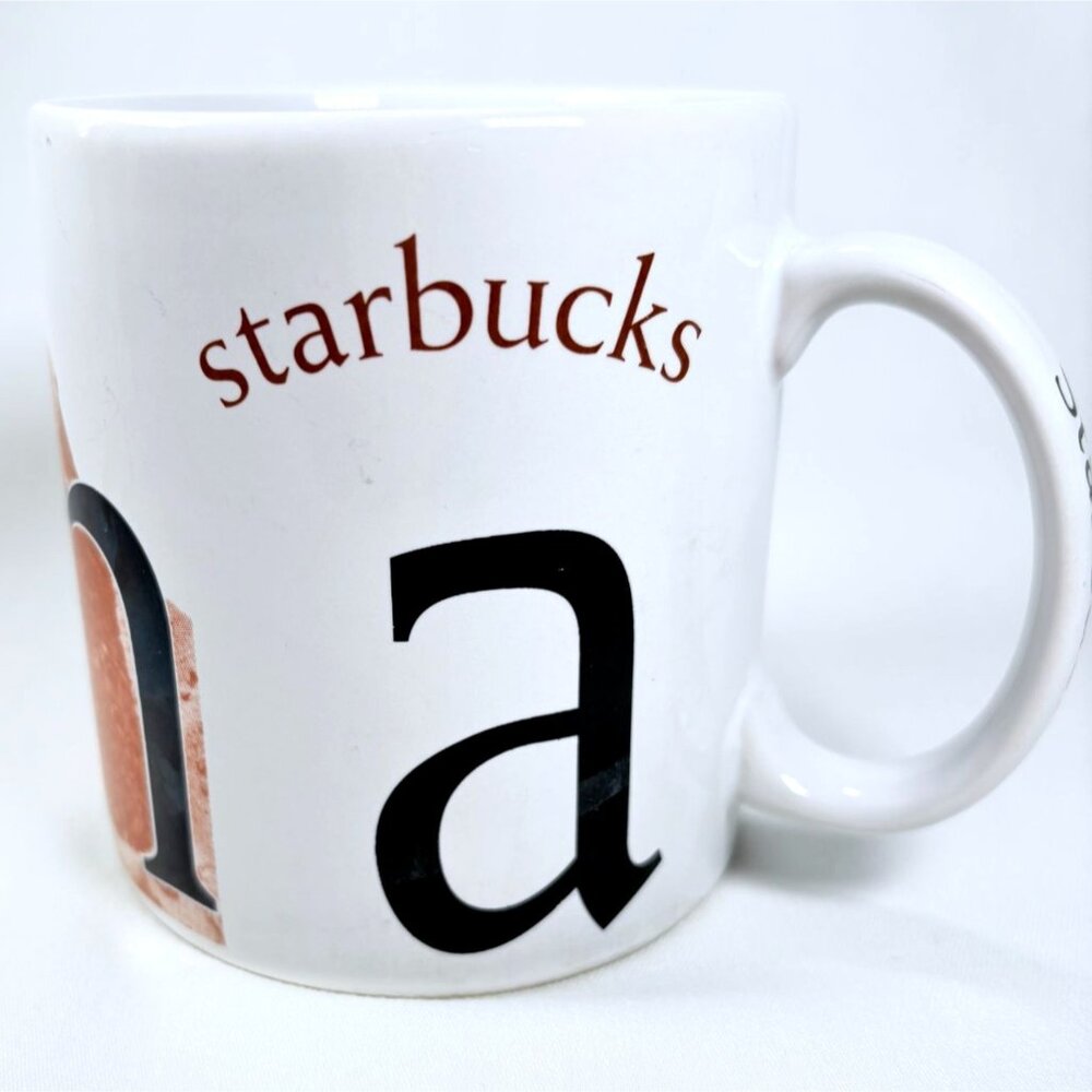 Starbucks Kona Hawaii City Mug Collector Series 14 Oz Coffee‎ Cup Mug 2007